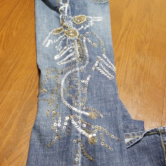 Dorothee bis native american beaded jean N119:6:41 - Picture 4 of 8